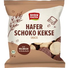 BIO Ovesné sušenky s čokoládou 80 g