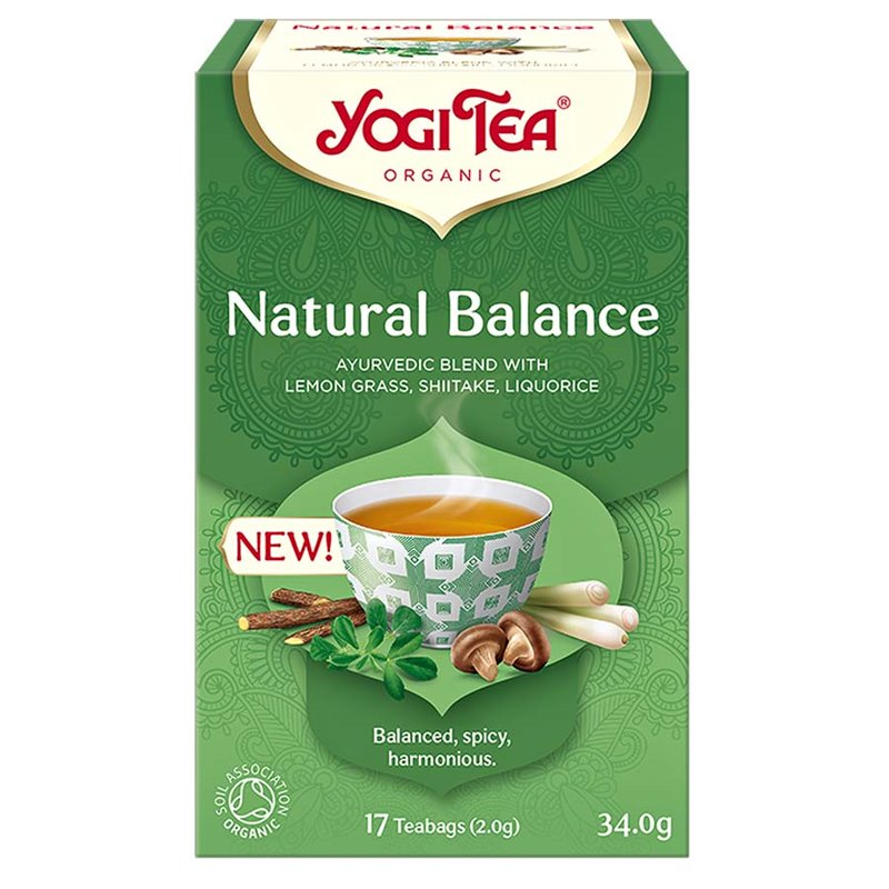 BIO Přirozená rovnováha Yogi tea 17 x 2 g