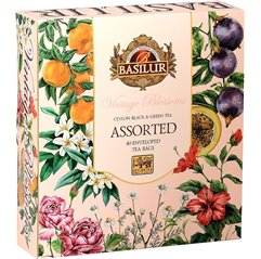 Černý a zelený čaj - Vintage Blossoms Assorted přebal 40 x 1,5 g