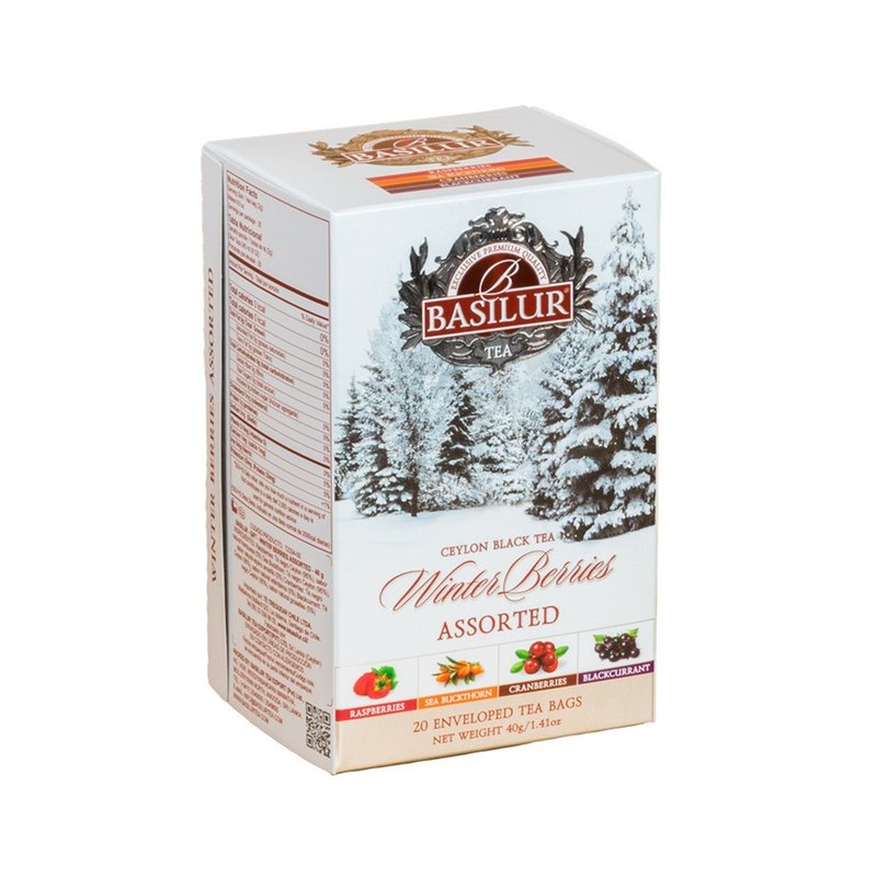 Winter Berries Assorted BASILUR 20 x 2 g