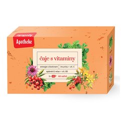 Apotheke kolekce Čaje s vitamíny 3x20x1,5g