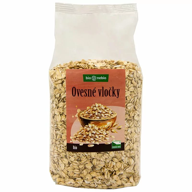 Bio ovesné vločky ČESKÉ BIO 500 g