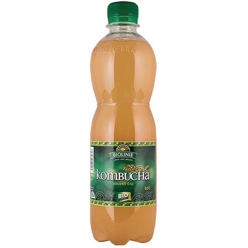 BIO Kombucha zelený čaj 500 ml