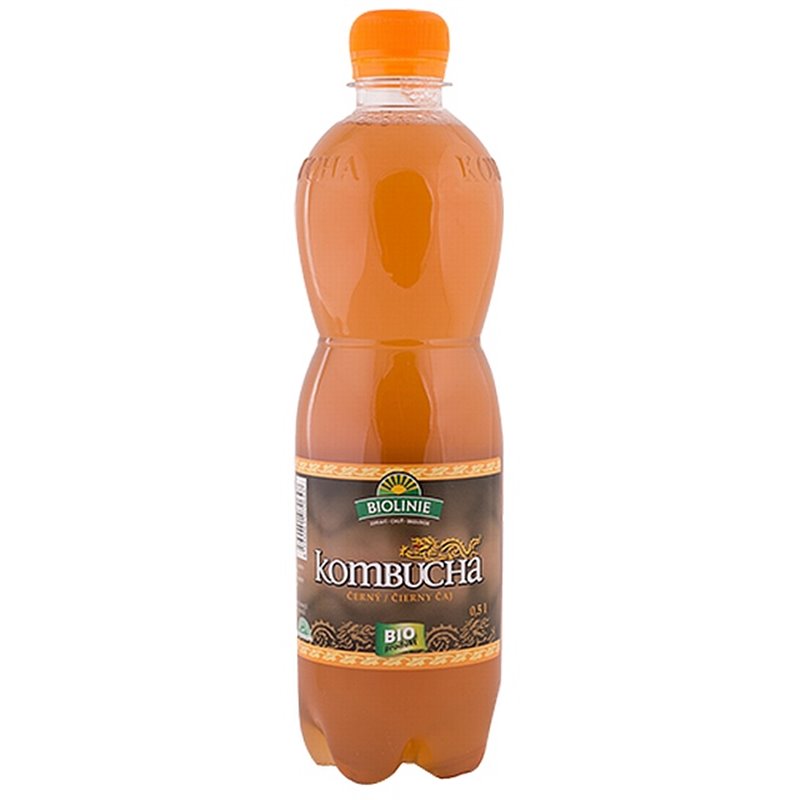 BIO Kombucha černý čaj 500 ml