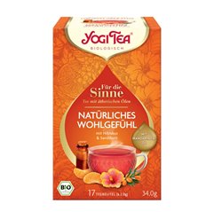 Bio Pro smysly - Přirozená pohoda Yogi Tea 17 x 2 g