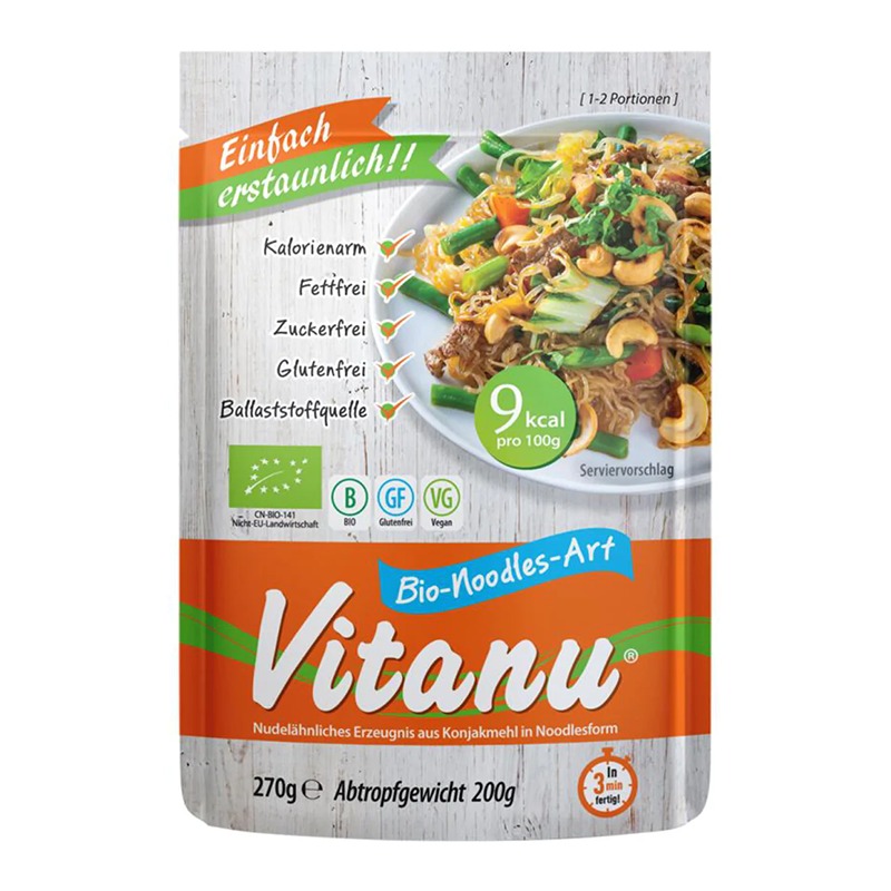 Bio Vitanu Nudle konjakové 270 g