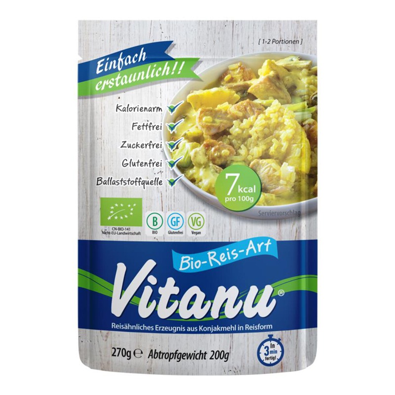 Bio Vitanu Rýže konjaková 270 g