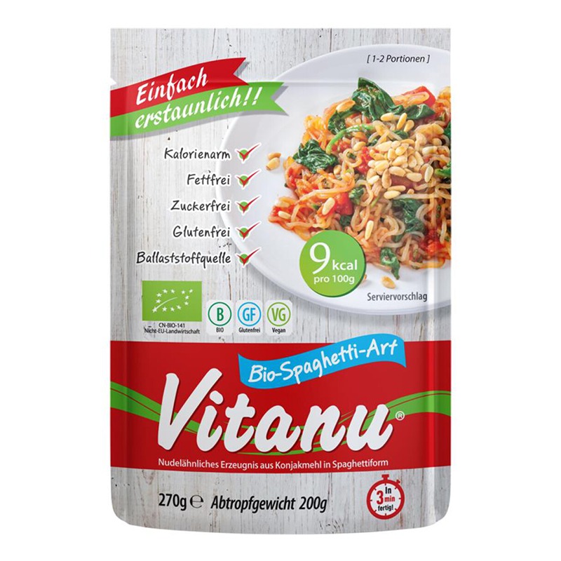 Bio Vitanu Spaghetti konjakové 270 g