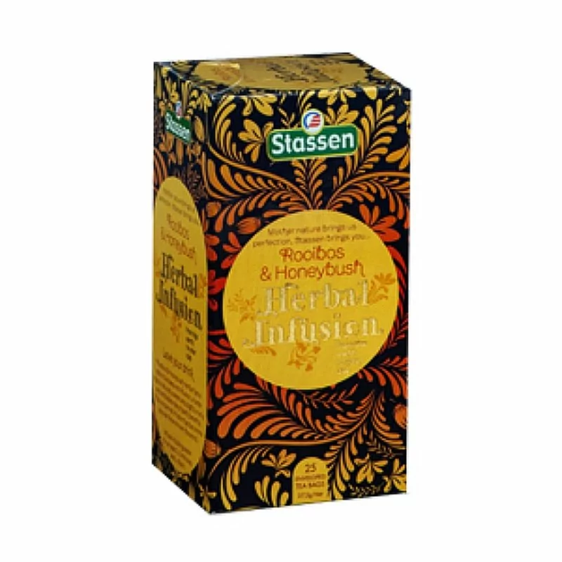 Stassen Rooibos & Honeybush bylinný čaj 25 x 1,5 g