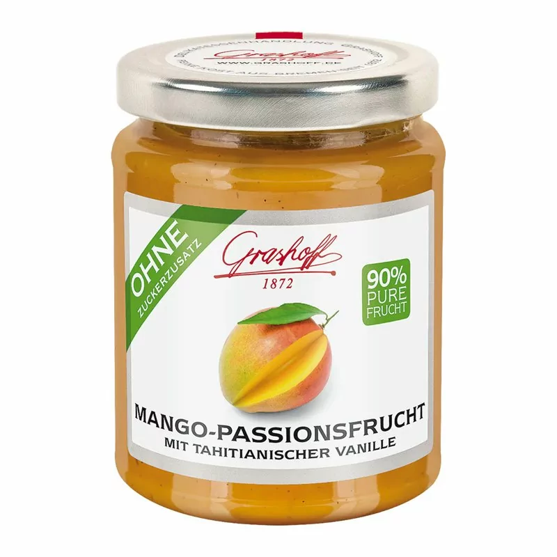 Mango s marakujou a vanilkou 90% ovoce 230 g