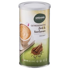 BIO Obilná instantní káva skořice, kardamon 125 g