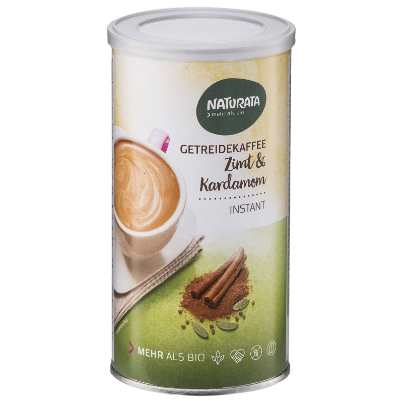 BIO Obilná instantní káva skořice, kardamon 125 g BIO Obilná instantní káva skořice, kardamon 125 g