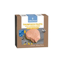 Filety z tuňáka v BIO slunečnicovém oleji 185 g