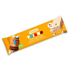 BIO celozrnná oplatka s kakaovou náplní 30 g