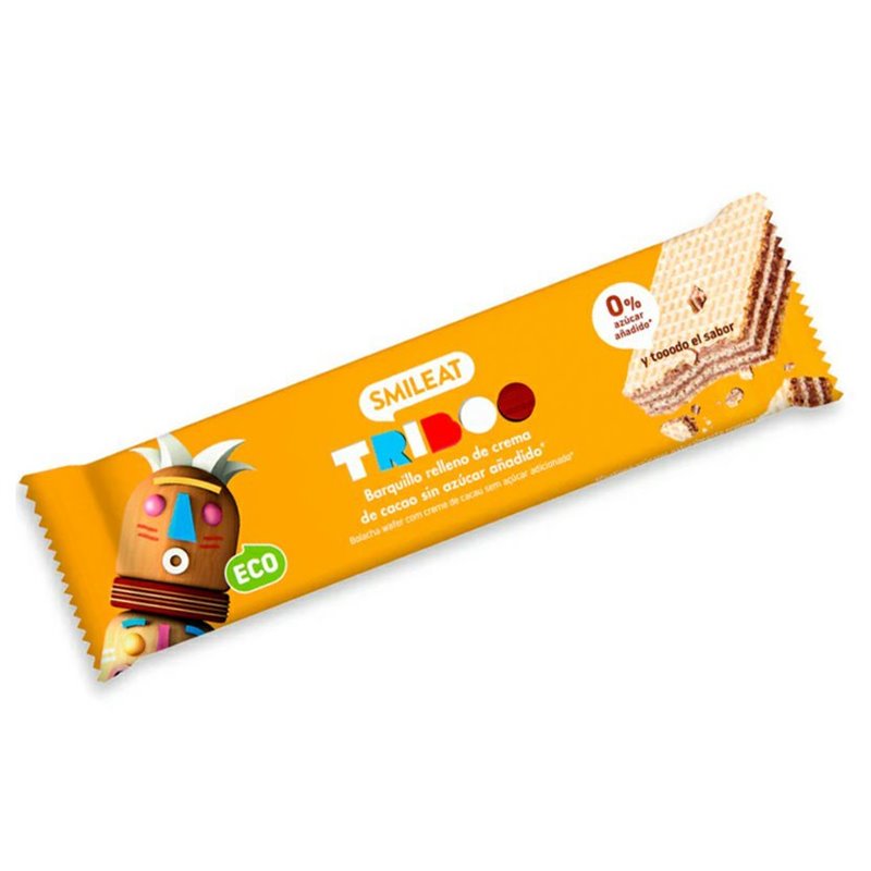 BIO celozrnná oplatka s kakaovou náplní 30 g BIO celozrnná oplatka s kakaovou náplní 30 g