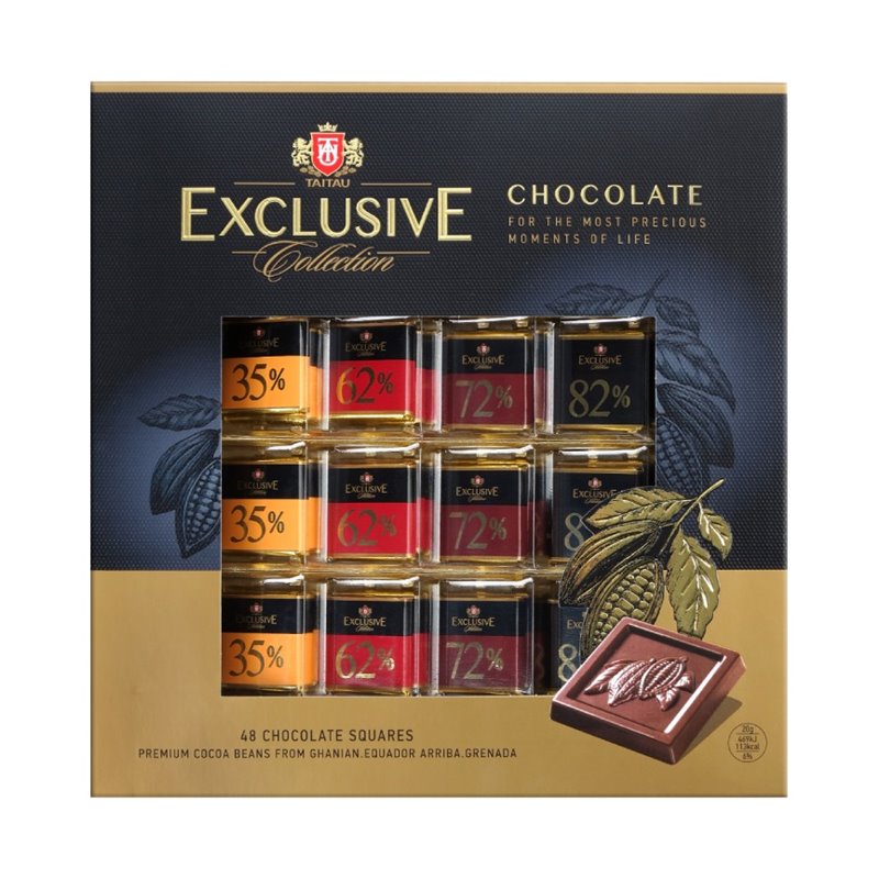 Čokoládová kolekce - Taitau Exclusive Selection 48 ks x 5 g 