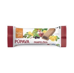 Pampeliška - špaldová sušenka s náplní z červené řepy, kořene pampelišky a jablečníku 25 g