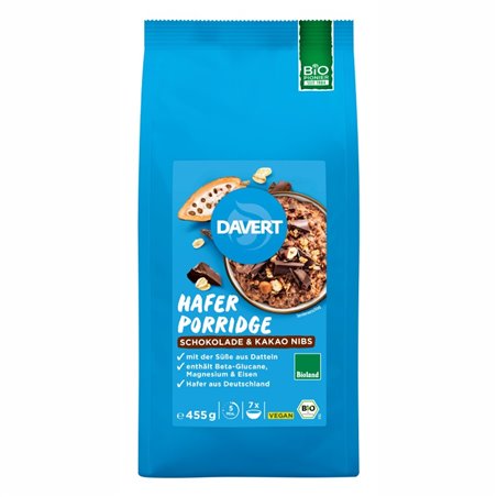 BIO Ovesná kaše čokoládová 455 g