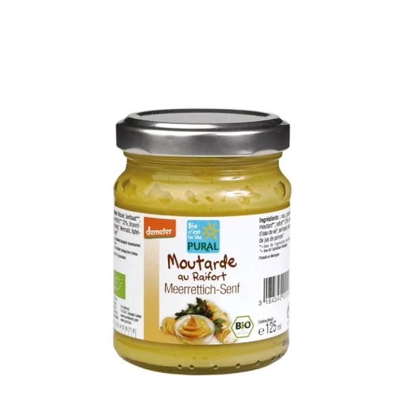 BIO Hořčice s křenem 125 ml BIO Hořčice s křenem 125 ml