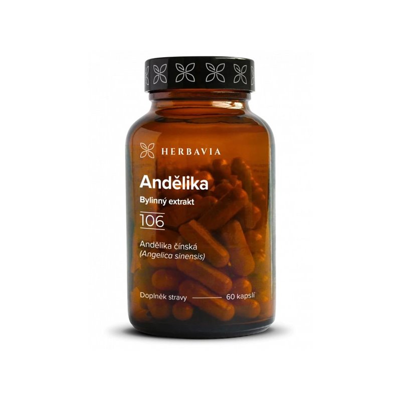 Andělika čínská - Dong Quai 500 mg 60 kapslí Andělika čínská - Dong Quai 500 mg 60 kapslí