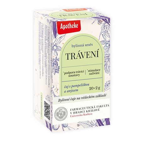 Farmaceutická fakulta čaj Trávení 20 x 2 g
