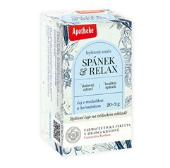 Farmaceutická fakulta čaj Spánek a relax 20 x 2 g