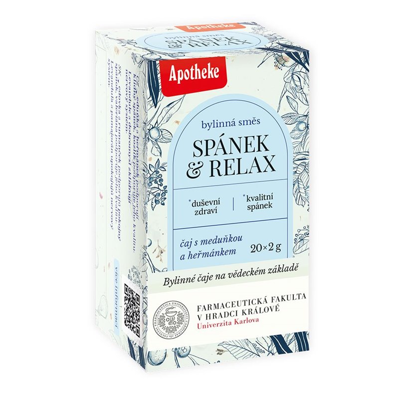 Farmaceutická fakulta čaj Spánek a relax 20 x 2 g