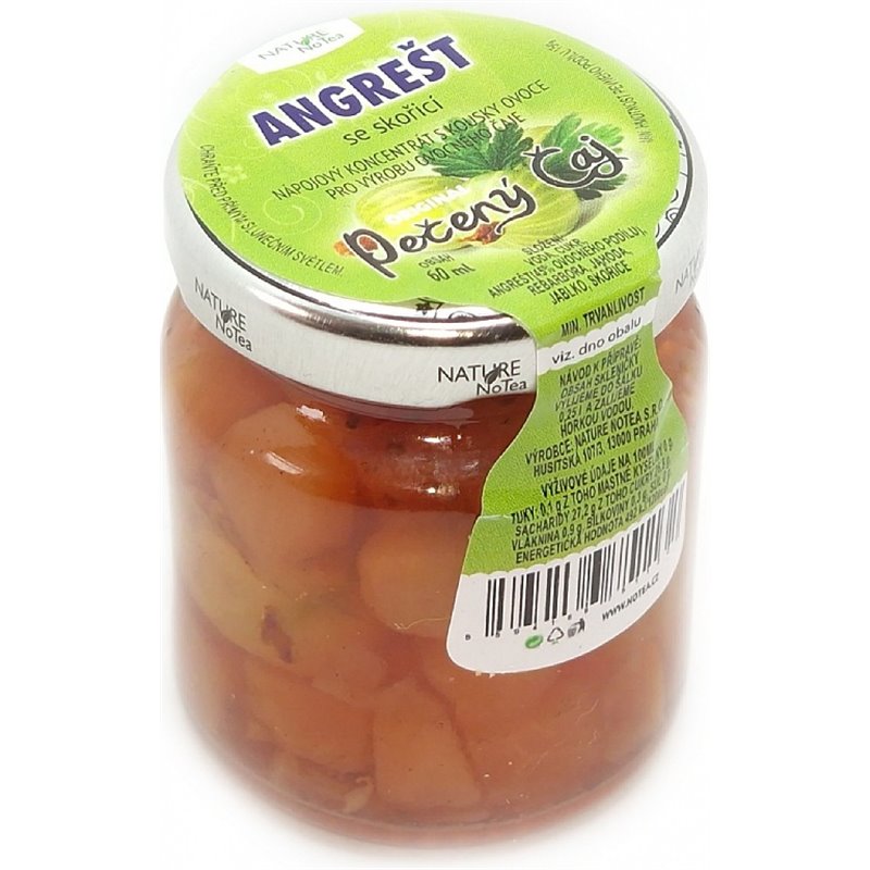 Pečený čaj - Angrešt se skořicí 60 ml Pečený čaj - Angrešt se skořicí 60 ml