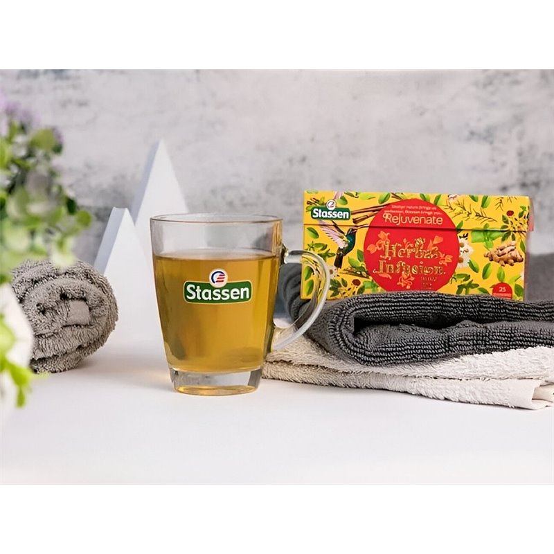 Stassen Rejuvenate bylinný čaj 25 x 1,5 g Stassen Rejuvenate bylinný čaj 25 x 1,5 g