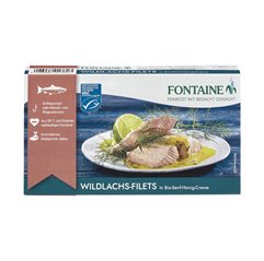 Filet z divokého lososa v bio hořčično-medové omáčce 200 g