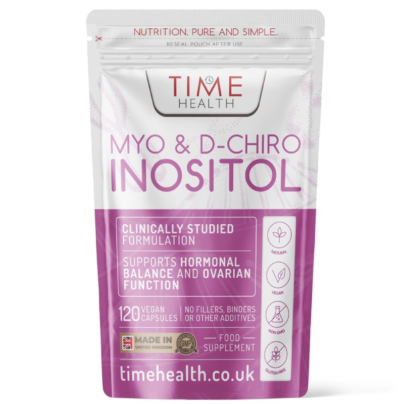 Myo & D Chiro Inositol 120 kapslí Myo & D Chiro Inositol 120 kapslí