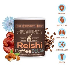 Reishi Coffe Decaf bez kofeinu - 93 g