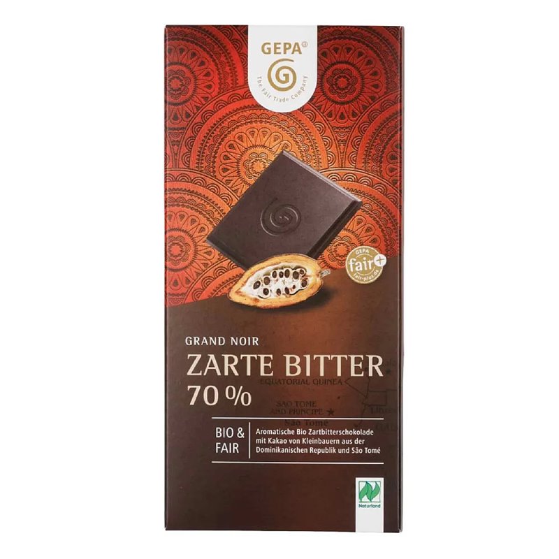 BIO Hořká čokoláda 70% 100 g