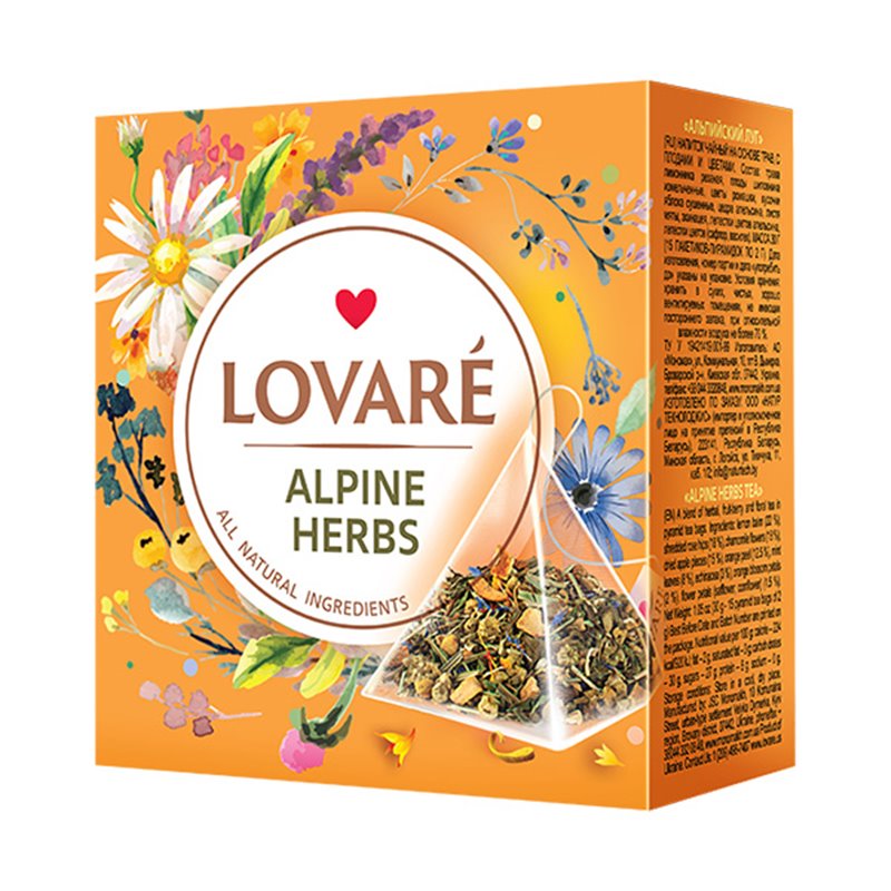 Alpine Herbs bylinný čaj 15 pyramid Alpine Herbs bylinný čaj 15 pyramid