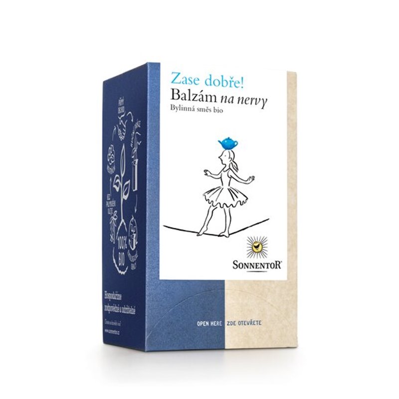 BIO Balzám na nervy 27 g / 18 sáčků BIO Balzám na nervy 27 g / 18 sáčků