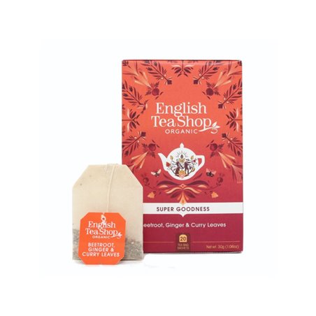 BIO bylinný čaj - Červená řepa zázvor a kari 20 sáčků