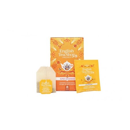 BIO Bylinný čaj - Kurkuma, zázvor a citrónová tráva 20 sáčků