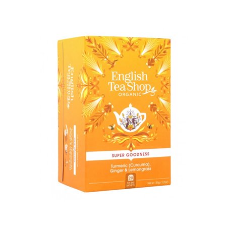 BIO Bylinný čaj - Kurkuma, zázvor a citrónová tráva 20 sáčků