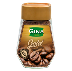 Instantní káva ve skle GINA Gold 200 g