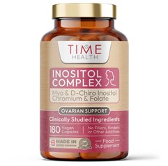 Inositol Complex - Myo & D Chiro Inositol s folátem a chromem 180 kapslí