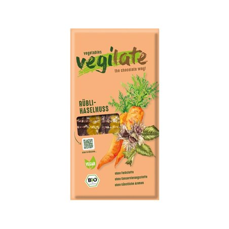 BIO Lískooříšková pochoutka s mrkví 85 g