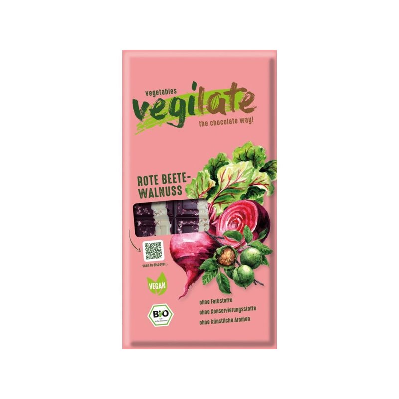 BIO Pochoutka s červenou řepou a vlašskými ořechy 85 g