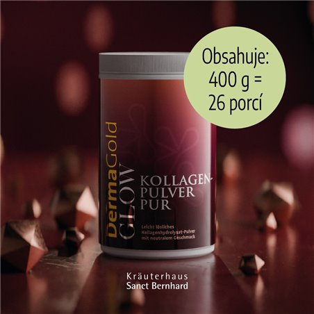 DermaGold Glow čistý kolagenový prášek 400 g
