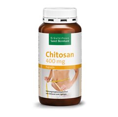 Chitosan 240 kapslí - hubnutí, cholesterol, vláknina