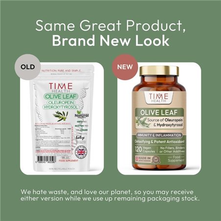 Olive Leaf Extract - Oleuropein & Hydroxytyrosol 120 kapslí