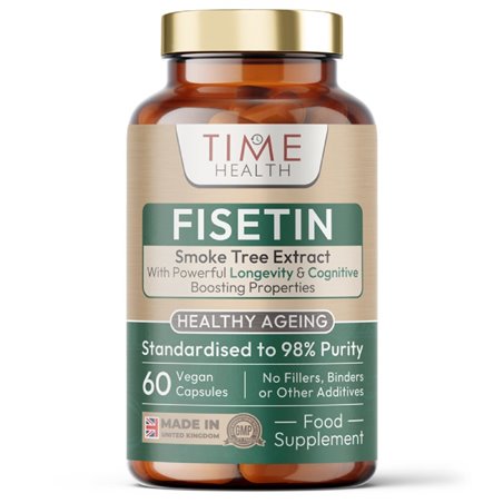 Fisetin - Ultra Pure 100 mg - Anti-Aging Senolytic 120 kapslí