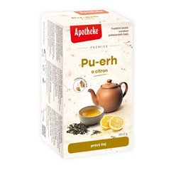 Apotheke čaj Pu-erh a citron 20x2g