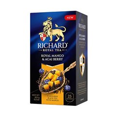 Černý čaj - RICHARD Royal Mango a Acai Berry 25 sáčků