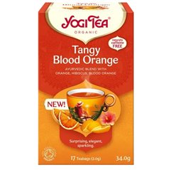 Bio Tangy Blood Orange Yogi tea 17 x 2 g