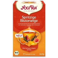 Bio Tangy Blood Orange Yogi tea 17 x 2 g
